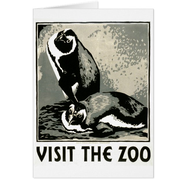 Besichtigen Sie den Zoo - WPA-Plakat - (Vorne)