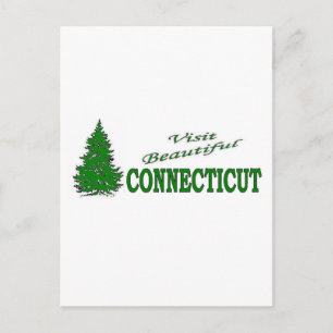 Besichtigen Sie schöne Connecticut Postkarte