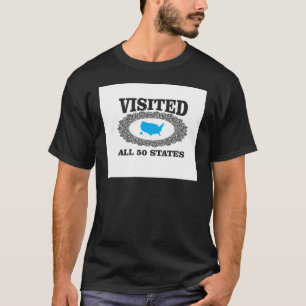 besichtigte alle 50 Staaten T-Shirt