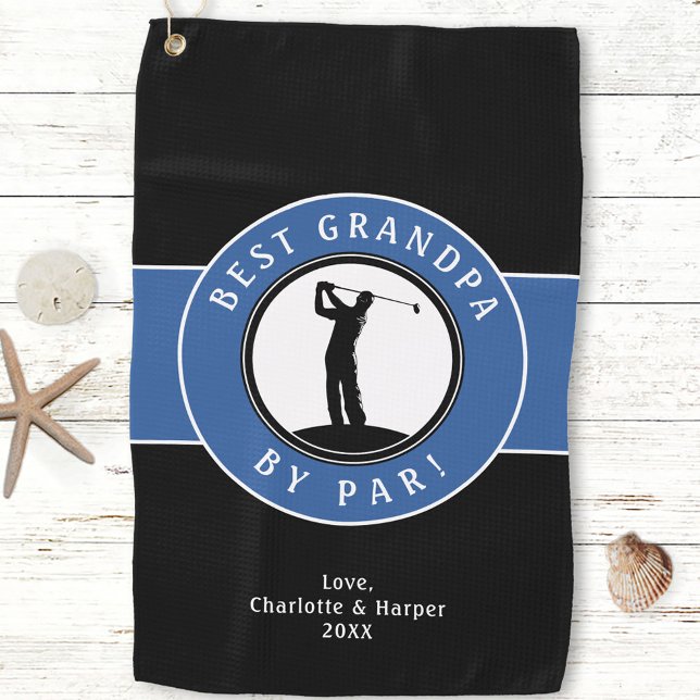 Besichtigung der Alp Piazza della Riforma Golfhandtuch (Best Grandpa By Par Elegant Golfer Custom Sports Golf Towel)