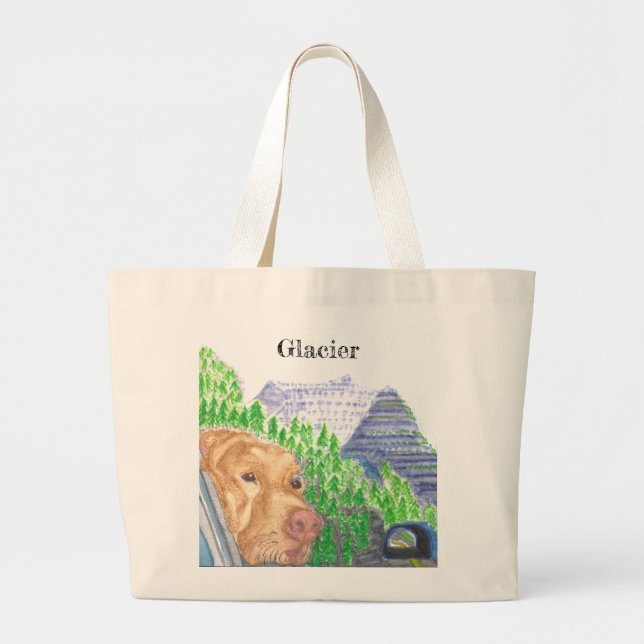 Besichtigung der Alpen Jumbo Stoffbeutel (Vorne)