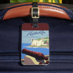 Besichtigung der Festung El Morro, Puerto Rico, Al Gepäckanhänger