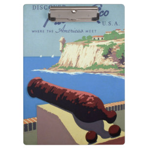 Besichtigung der Festung El Morro, Puerto Rico, Al Klemmbrett