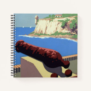 Besichtigung der Festung El Morro, Puerto Rico, Al Notizbuch
