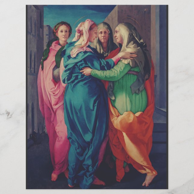 Besichtigung der Jungfrau von Pontormo Flyer (Vorne)