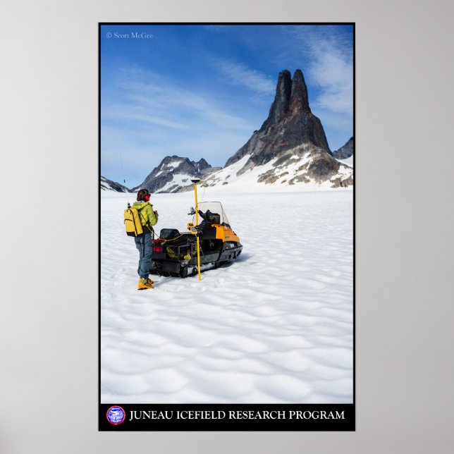 Besichtigung von Michael's Schwert — Juneau Icefie Poster (Vorne)