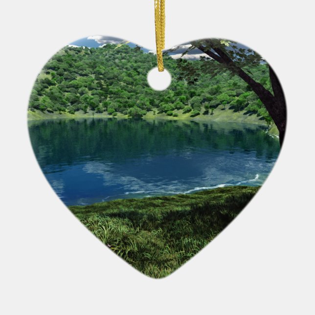 Beside Deep Waters Ornament (Vorne)