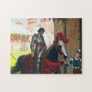 Besiegt, von Edmund Blair Leighton Puzzle