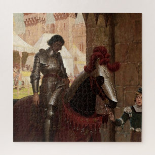 „Besiegt“ von Edmund Blair Leighton Puzzle