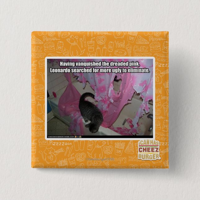 Besiegte das gefürchtete Rosa Button (Vorderseite)