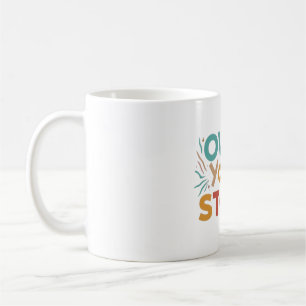 Besitze deine Geschichte Kaffeetasse