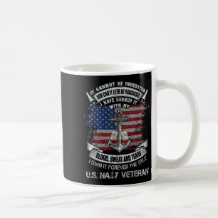 Besitzen Sie für immer den Titel Naval Veteran Sai Kaffeetasse