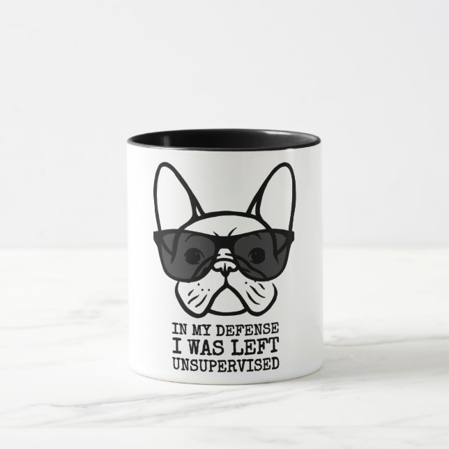 Besitzer Cooler Bulldog Tasse (Zentrum)