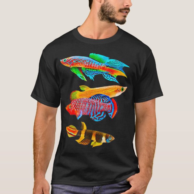 Besitzer der Aquarienfischerei Eier Züchter T-Shirt (Vorderseite)