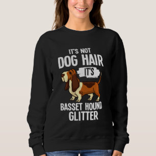 Besitzer des Basset Hound Dog Welpen Sweatshirt