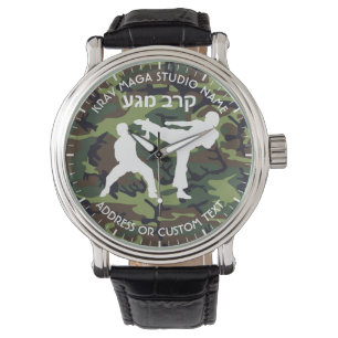 Besitzer des israelischen Kampfsystems Krav Maga S Armbanduhr