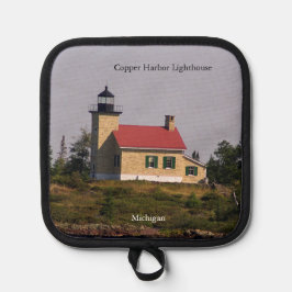 Besitzer des Leuchtturms für Kupferharben Topflappen