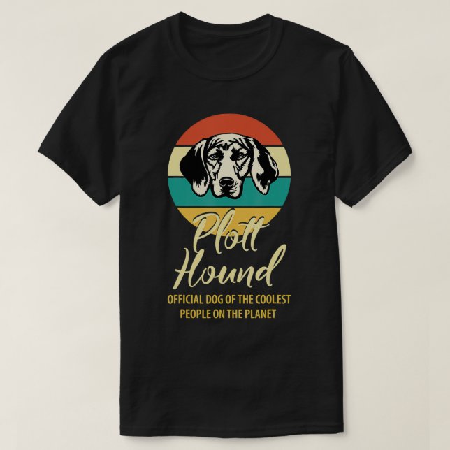 Besitzer des Plott Hounds , Welpenliebhaber von Pl T-Shirt (Design vorne)