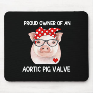 Besitzer einer Aortenschweinenhalle Mousepad