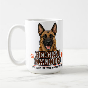 🐾 Besitzer einer Belgischen Malinois Familie Stol Kaffeetasse