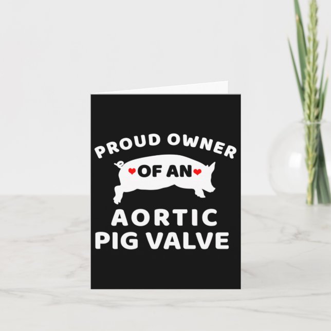 Besitzer einer ortischen Schweinebälllenkrankheit  Karte (Vorderseite)