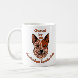 Besitzer eines Rinderhundes (rot) Kaffeetasse