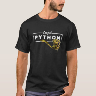 Besitzer eines Teppichpython Geometric Reptile 1 T-Shirt
