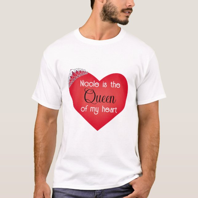 Besitzer meines Herzens Herren-T - Shirt (Vorderseite)