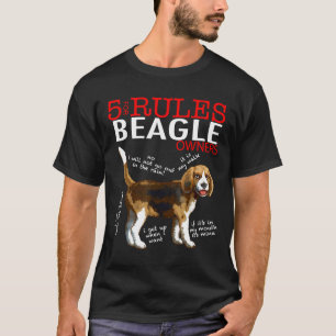 Besitzer Produkt für Beagle Hund und Mops T-Shirt