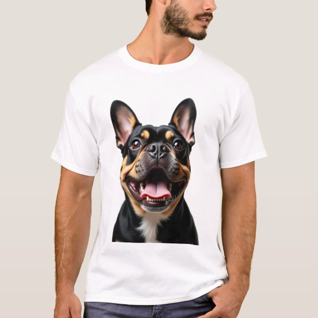 Besitzer von Bulldog T-Shirt (Vorderseite)