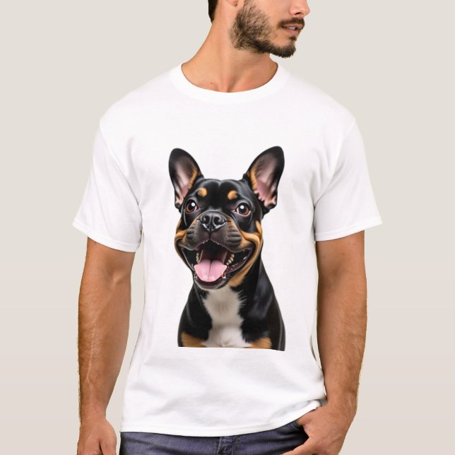 Besitzer von Bulldog T-Shirt (Vorderseite)