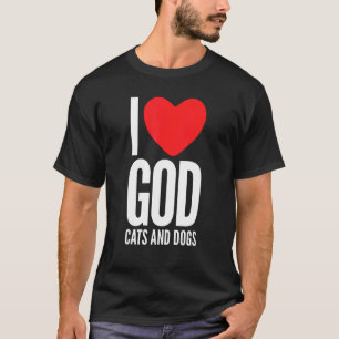 Besitzer von Hunden Religiöse Zitate Thema Ich li T-Shirt