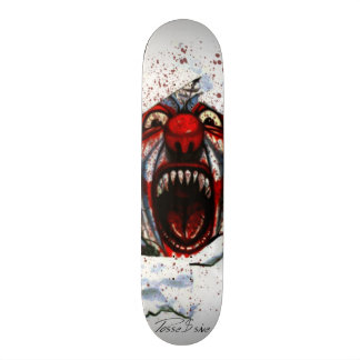 Besitzergreifende Clown-Skate-Plattform durch JR Skateboard