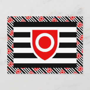 BESITZERSTOLZFLAGGE POSTKARTE