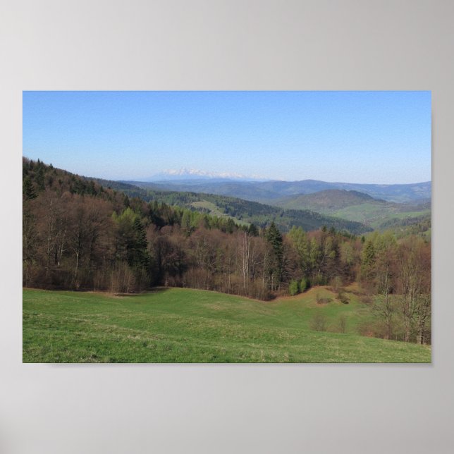 Beskid Sadecki Spring Poster (Vorne)