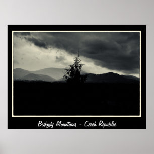 Beskydy-Gebirge, Tschechische Republik (Poster) Poster