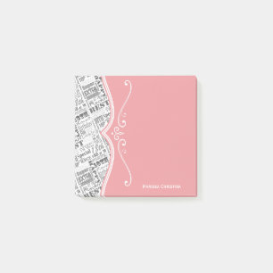 Besondere 18. Geburtstagsparty Personalisierte Ges Post-it Klebezettel