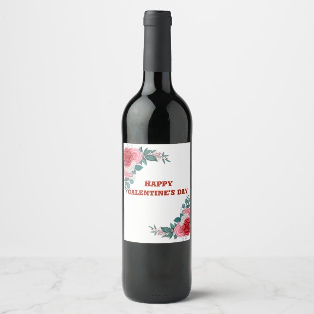Besondere Anlass Celebration Flasche Weinetikett (Vorderseite)
