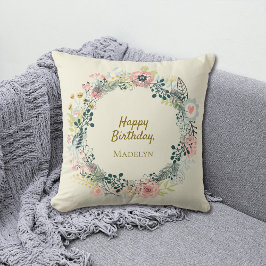 Besondere Anlass Geburtstagsjubiläum anpassen Kissen