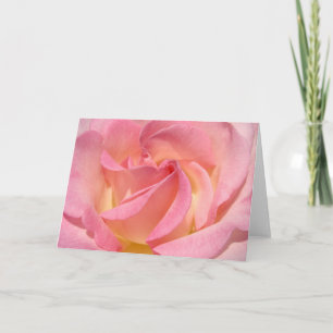 Besondere Anlass Grußkarten Rosa Blume Karte