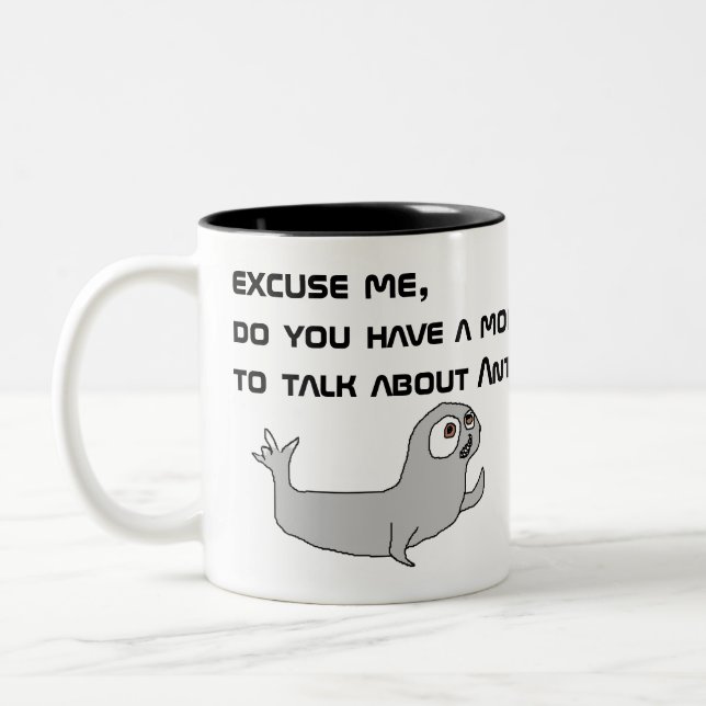 BESONDERE AUSGABE: Die Emily-Tasse Zweifarbige Tasse (Links)