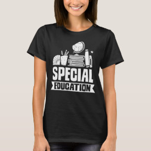 Besondere Bildung Bewusstsein Lehrer Sped Niedlich T-Shirt