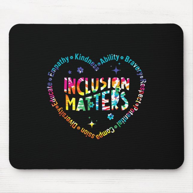 Besondere Bildung Lehrer Inklusion S Autismus _1 Mousepad (Vorne)