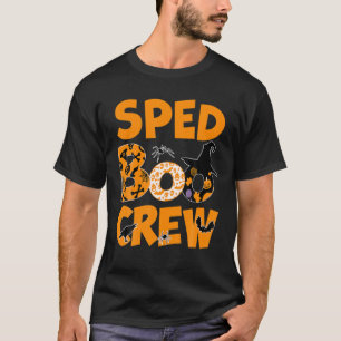 Besondere Bildung SPED Boo Crew Halloween Herbst A T-Shirt