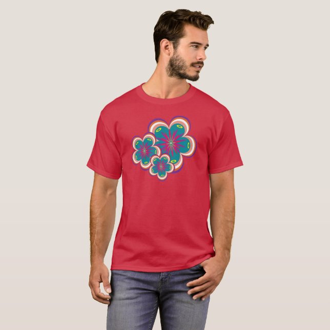 Besondere Blooms Unisex-T - Shirt (Vorne ganz)