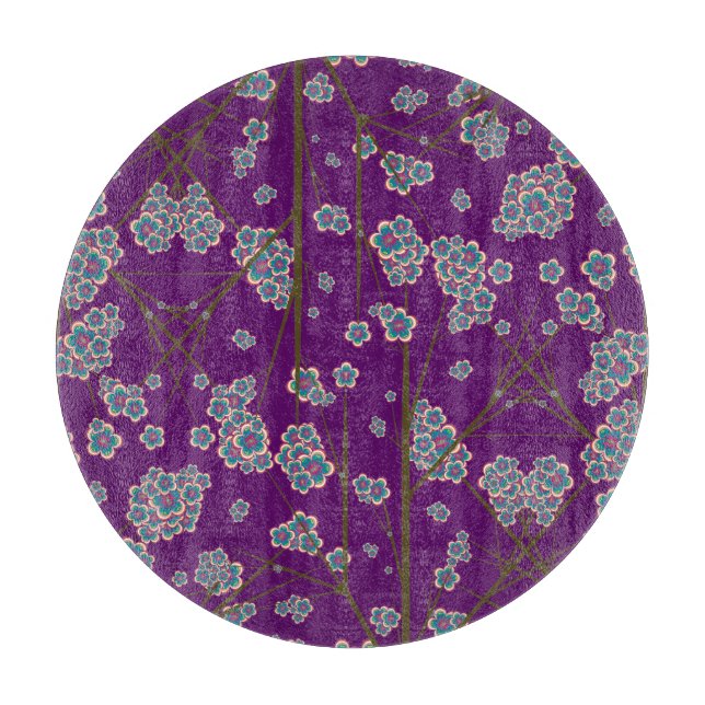 Besondere Branchen Amethyst Glasschneider Schneidebrett (Vorderseite)