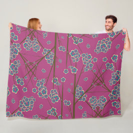 Besondere Branchen Boysenberry Fleece Blanket