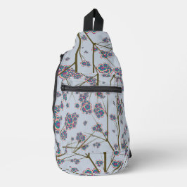 Besondere Branches Sky Blue Sling Bag