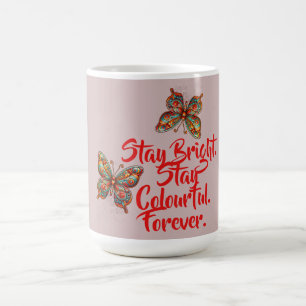 BESONDERE BUNTE MODERNE GESCHENK TOCHTER SCHWESTER KAFFEETASSE