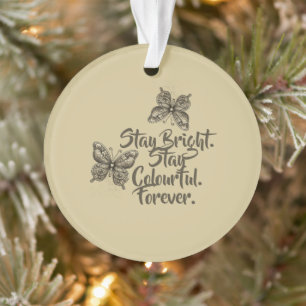 BESONDERE BUNTE MODERNE GESCHENK TOCHTER SCHWESTER ORNAMENT